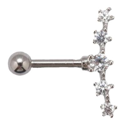 钛合金内螺纹高耳位恶魔耳钉