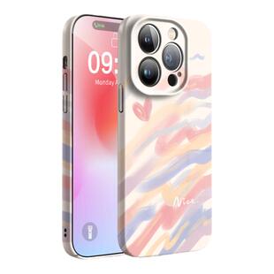 菲林壳涂鸦爱心苹果17手机壳iphone16pro保护套15mini新款12promax全包iphonex高级感14男xsmax硬壳8plus女11
