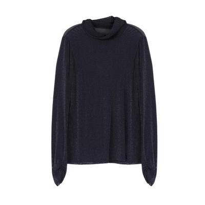 BuouBuou金银丝2024打底衫堆堆领