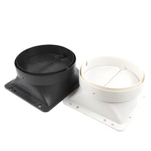 吸抽油烟机出风口底座止回阀管道排烟管拢烟罩风管罩通用配件大全