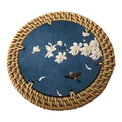 秋藤创意杯垫隔热垫壶垫