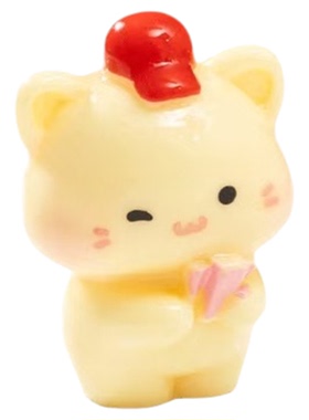 微景观可爱收银小猫超市造景摆件