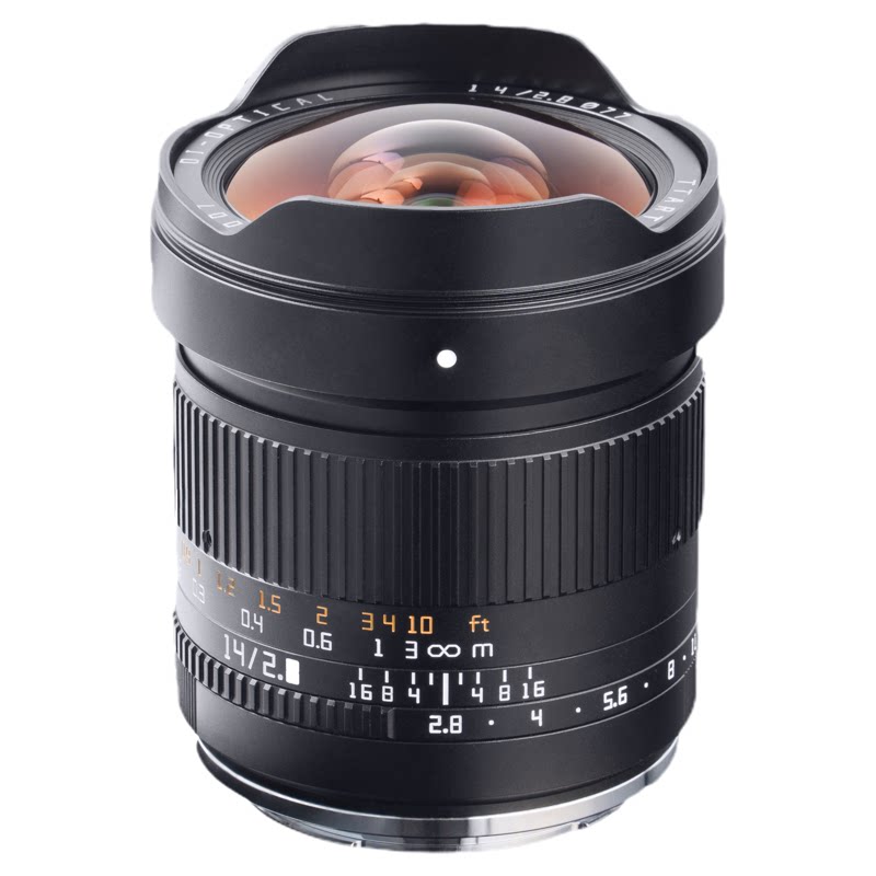 铭匠14mm F2.8全画幅超滤镜