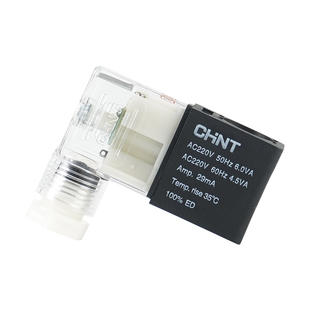 正泰电磁阀线圈220V 24V 12V 4V310-10 4V210-08气动电磁控制阀