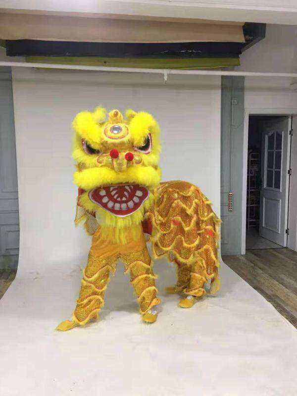 舞狮道具整套南狮醒狮佛山舞狮头双人成人北狮醒狮头用品_虎窝淘
