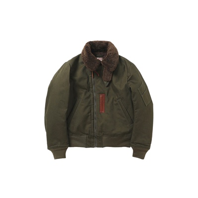 浮生出品B15B真毛领羊毛夹克