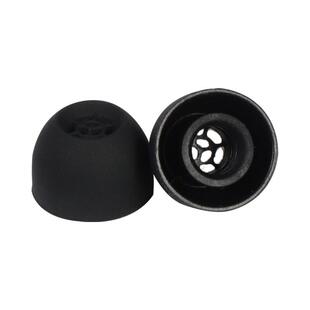 适用森海塞尔IE900动圈HIFI硅胶耳机套IE60入耳式耳塞套IE80耳帽IE600 IE300 IE80s耳机塞耳套蓝牙通用配件