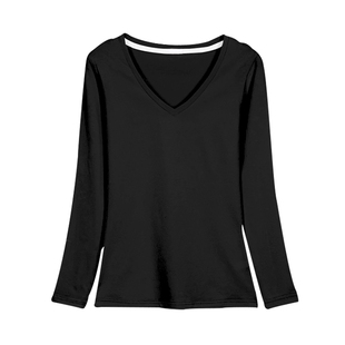 高腰露脐短款打底衫女春秋长袖纯棉t恤白色小领内搭紧身上衣ins潮