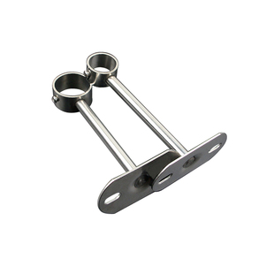 晾衣杆固定座吊座304不锈钢管吊杆支架吊通阳台晾衣架固定式配件