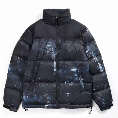 万里长城满印外套夹克羽绒服