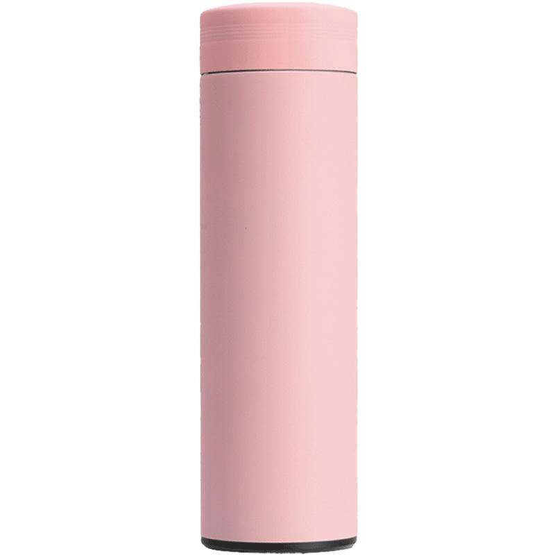 磨砂保温杯原宿风水杯女杯智能杯显示温度商务茶杯刻字印logo定制