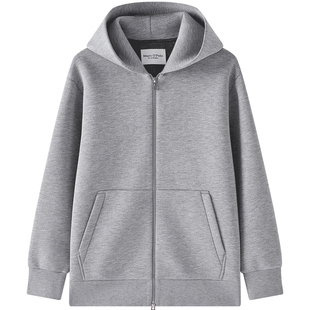 Marc O'Polo/MOP冬季新款高级时尚简约宽松连帽卫衣开衫女士外套