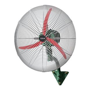 长城大功率风扇工业壁扇商用摇头壁挂式电风扇强力挂壁式牛角壁扇