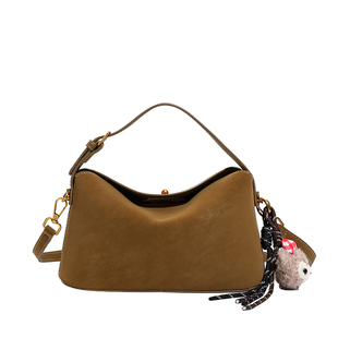 质感包包女复古单肩斜挎手提包大容量2026新款潮时尚洋气简约日韩