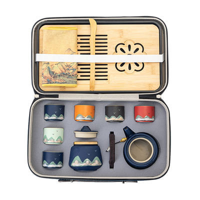 故宫文创千里江山茶具套装伴手礼