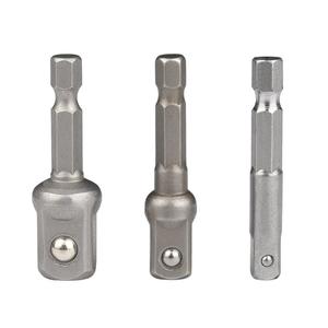 六角柄转四方接头套筒连接杆电动扳手套筒头连接转换杆手电钻接头