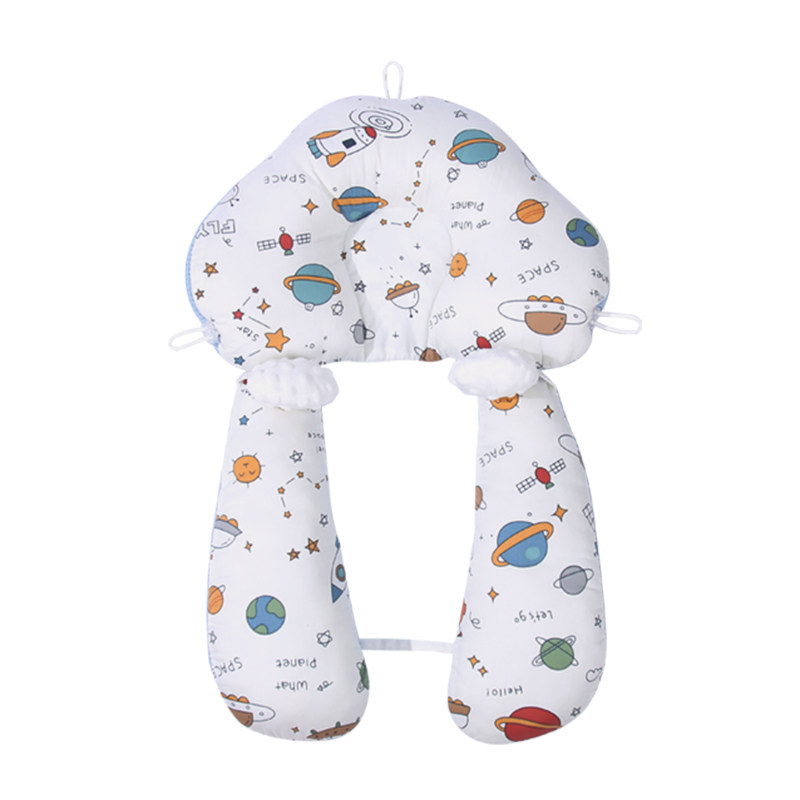 婴儿定型枕头纠正偏头新生儿宝宝安抚枕0到6个月1岁安抚睡觉神器