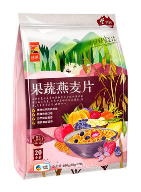 中粮悠采水果燕麦片蔬菜干即食