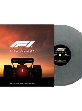 【自营】F1 The Album 狂飙飞车 电影原声 LP黑胶唱片 银黑唱盘