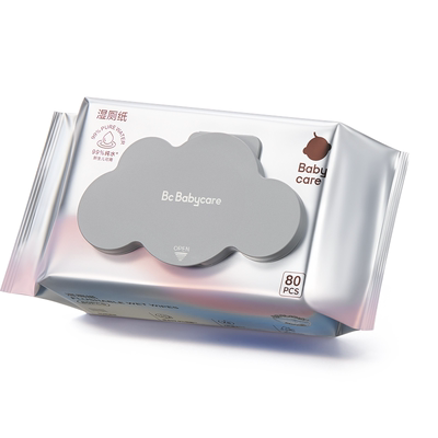 babycare纯水湿厕纸80抽囤货装