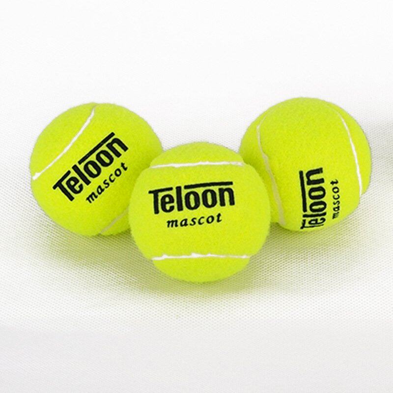 Teloon天龙网球801高弹个网球60耐磨训练袋装网球初学者训练
