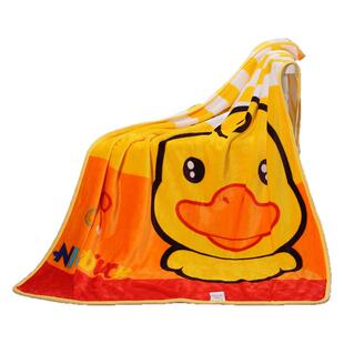 卡通儿童毛毯礼盒装珊瑚绒加厚保暖婴儿幼儿园午睡单人春秋薄毯子