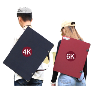 画板美术生专用六开8K儿童可背带兜速写板画袋4k画板写生八开初学者双肩便携折叠画夹素描工具套装