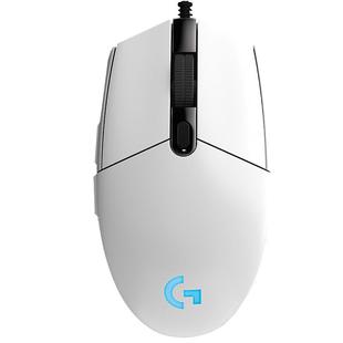 罗技G102二代有线游戏鼠标电竞办公RGB炫光宏可编程滑鼠csgo拆包