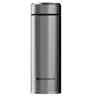 万象车载保温杯316不锈钢男士茶杯大容量水杯简约高端真空杯子