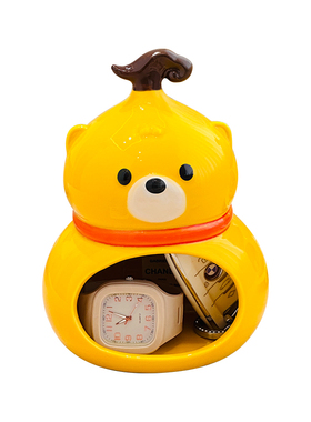 可爱创意入户玄关摆件钥匙收纳鞋柜置物架家居客厅电视柜桌面装饰