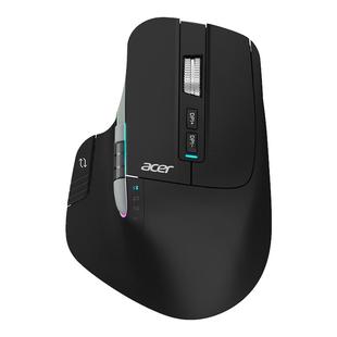 宏碁acer无线蓝牙三模鼠标双滚轮人体工学大手公静音鼠标电脑笔记