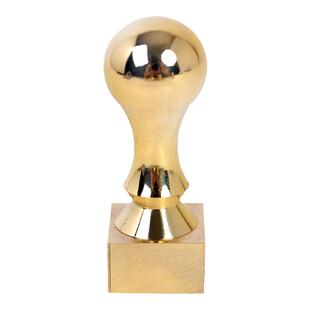 铜章材料批发全铜圆形40椭圆3040印章材料圆头红头金属铜章料批发