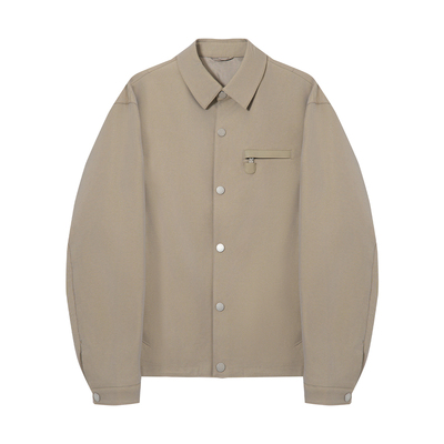 男士春秋翻领短款飞行员夹克