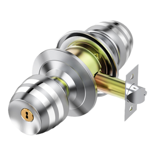 德国名洋超C级球形锁通用型家用室内门卧室卫生间不锈钢房间门锁