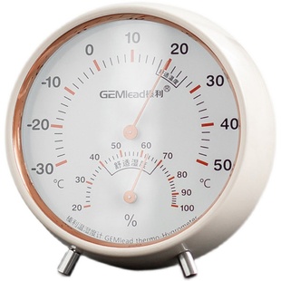 榛利室内温湿度计免电池家用儿童婴儿房温度计气温计高精准工业用