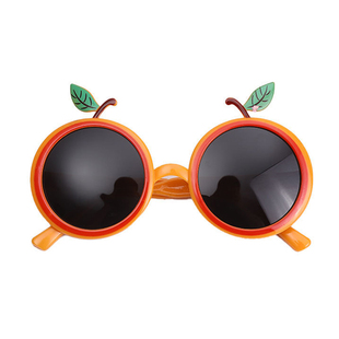 网红桔子橘子生日派对眼镜搞怪女神闺蜜创意毕业墨镜儿童拍照道具