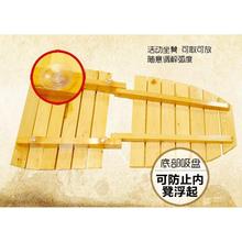 香柏木洗浴木盆靠椅泡澡木桶内凳子折叠靠背实木洗澡桶配件坐垫