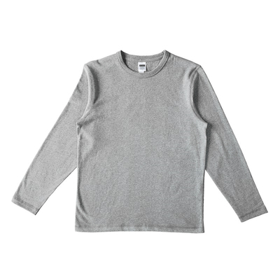 冬春超级重磅300g碳素磨毛纯色圆领长袖T恤纯棉厚实打底衫男女款