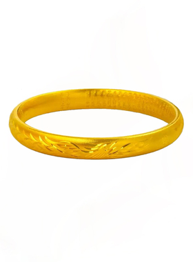 越南沙金龙凤呈祥结婚仿真手镯女