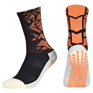 专业点胶防滑足球袜成人款低筒中筒毛巾底吸汗透气炫彩训练运动袜