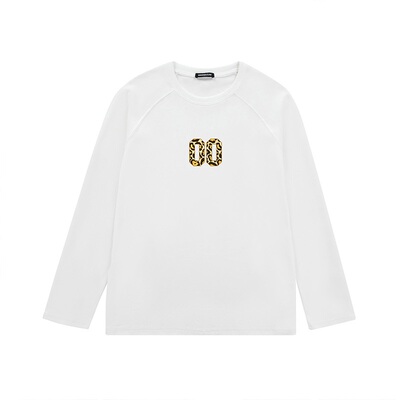 itGROUNDZERO秋冬新春美式字数字花00男女款圆领长袖卫衣上衣