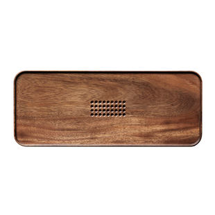 一条胡桃木茶盘实木家用茶台简约功夫茶具日式茶海储水排水新中式