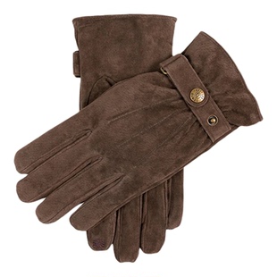 防水触屏25冬新款DENTS猪麂皮工艺机能风男士手套5-1526春节礼物