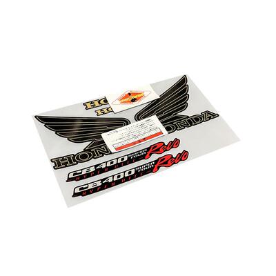 新品全国包邮CB400 VTEC四代机车起13年油箱边盖贴花线条翅膀贴纸