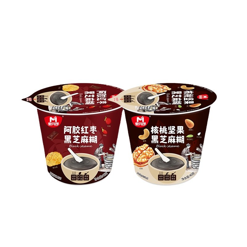黑芝麻糊杯装早餐即食