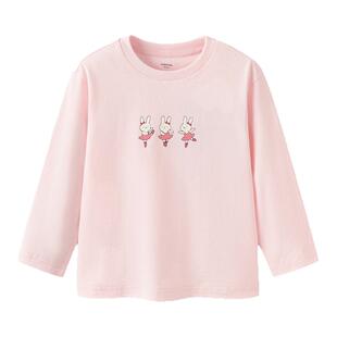 【balaOne】巴拉巴拉儿童长袖t恤男女童2026新款春装萌趣卡通上衣