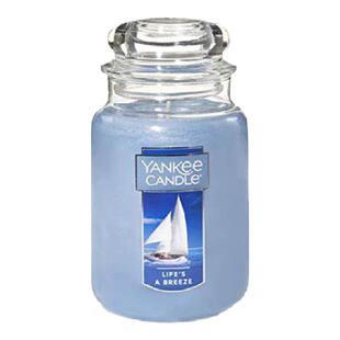 yankee杨扬基香薰蜡烛人生如风li'fe's a breeze美国净化空气香水