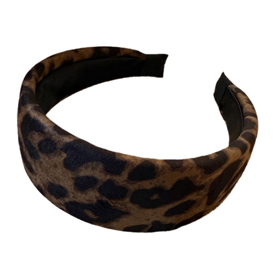 柳智敏同款复古豹纹发箍头饰女