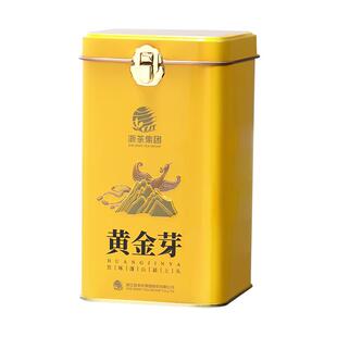 2025新茶狮峰牌黄金芽茶叶特级黄金叶高山明前春绿茶官方旗舰罐装