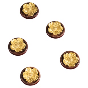 铜匠师五金复古式胡桃木抽屉拉手中古风柜门拉手黄铜柜门衣柜把手